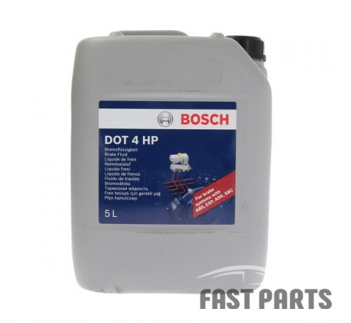 Тормозная жидкость BOSCH DOT4 HP ESP (5L) 1 987 479 114